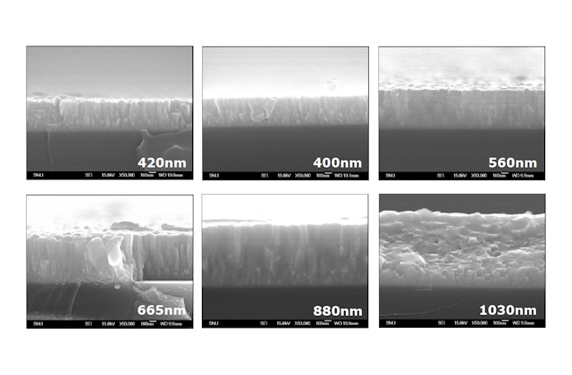 Результаты технологических процессов. Осаждение ZnO